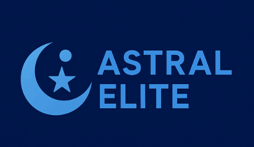 star and moon in two blue colours